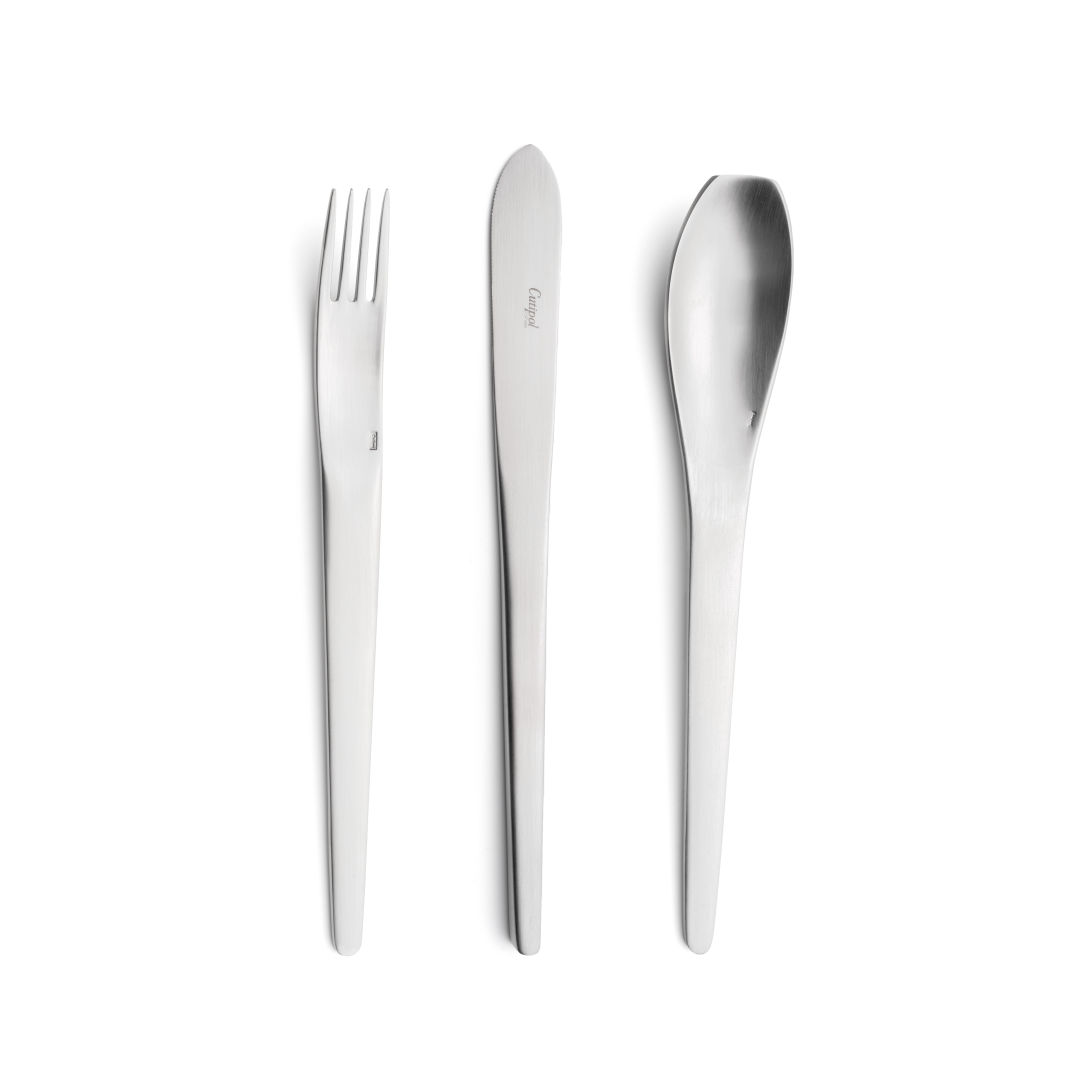 Cutipol Vario Matte Steel Flatware Gracious Style