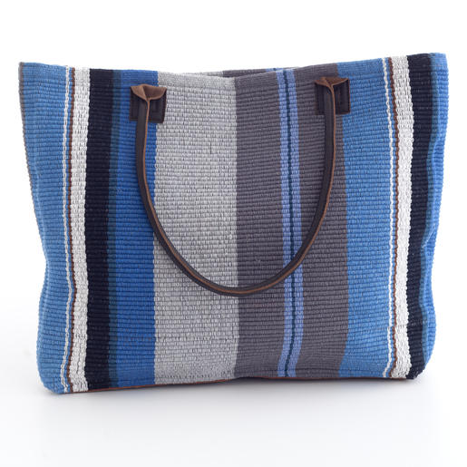 Dash & Albert Stone Soup Woven Cotton Tote Bag Gracious Style