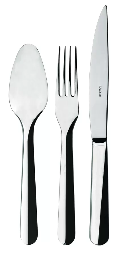 Ercuis Sequoia 48-piece cutlery set in a drawer, stainless steel