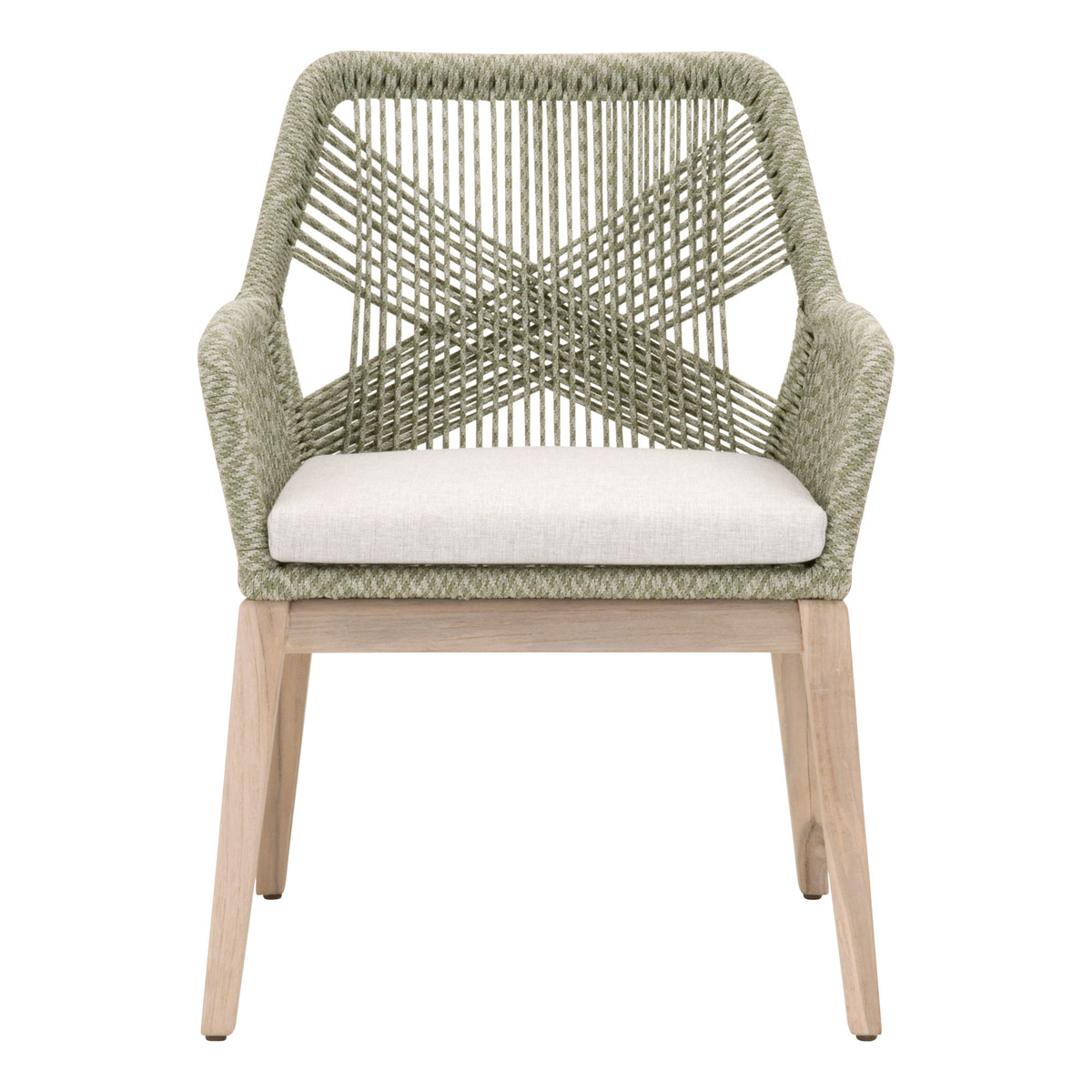 Essentials for Living Loom Outdoor Limited Edition Arm Chair, Set of 2