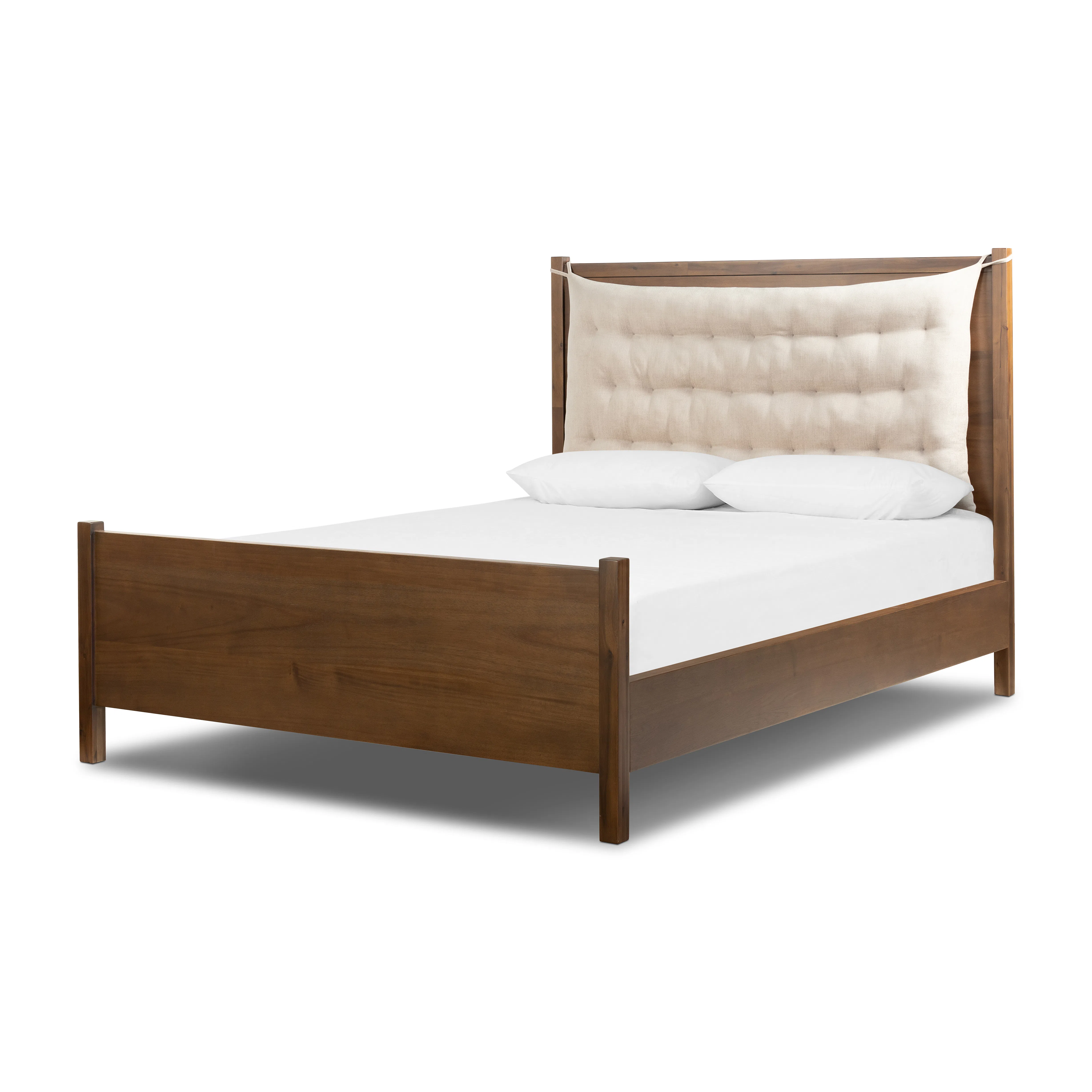 Four Hands - Antonia Cane Bed - Toasted Parawood - King