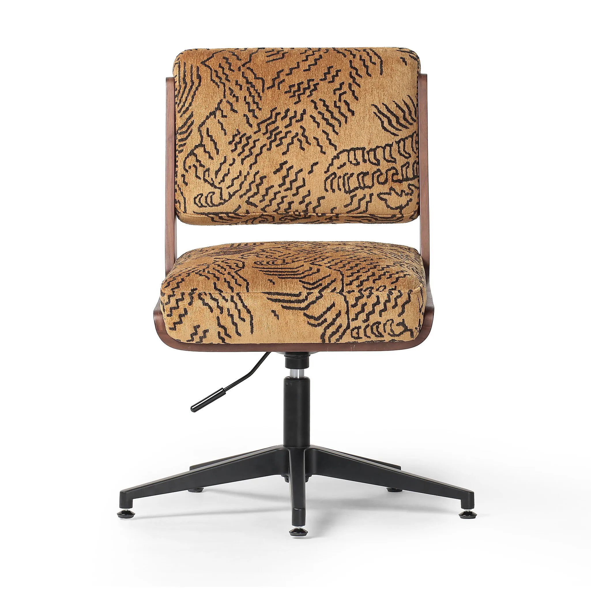 Four Hands Landon Armless Desk Chair Balkan Ochre | Gracious Style