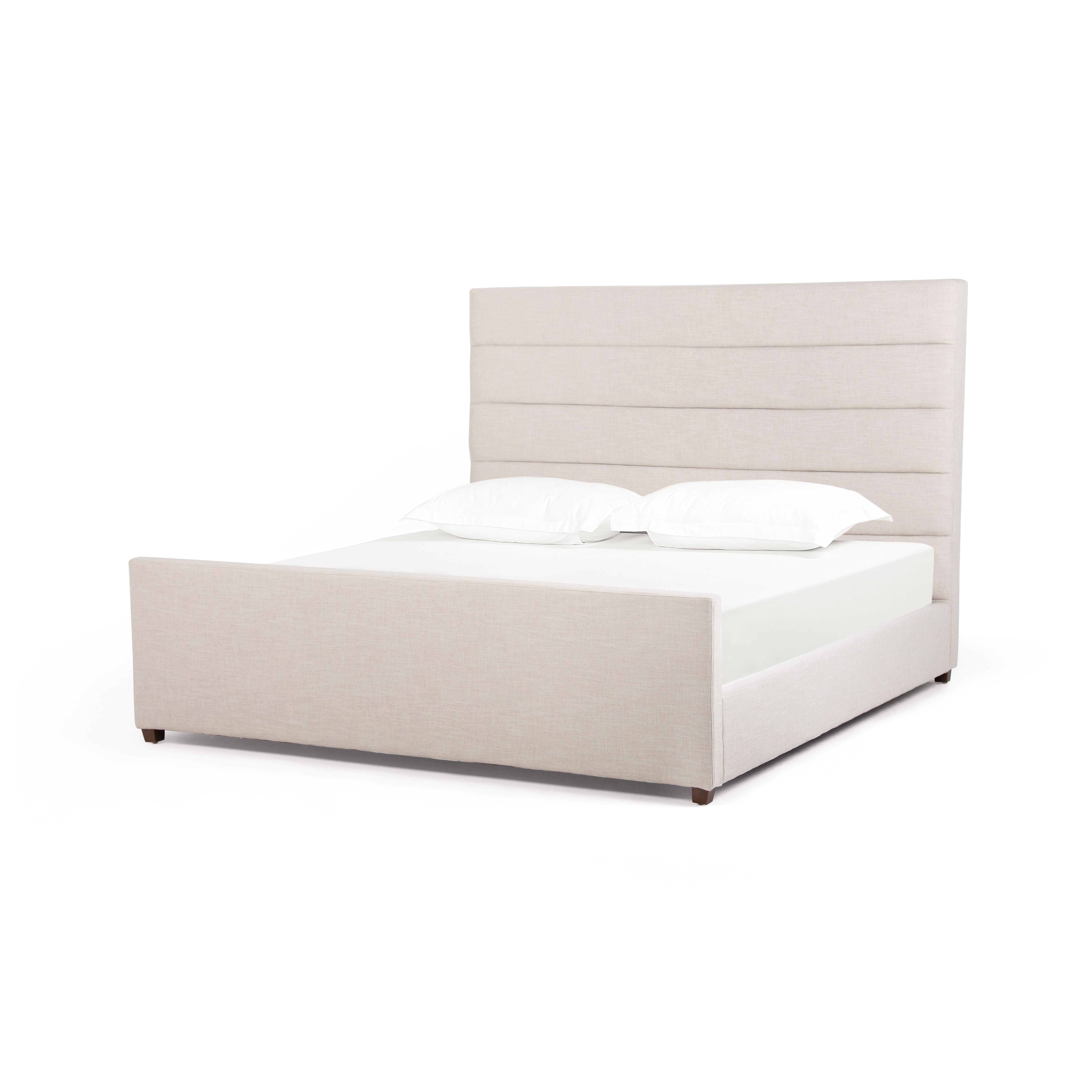 Four Hands Daphne King Bed Cambric Ivory Gracious Style
