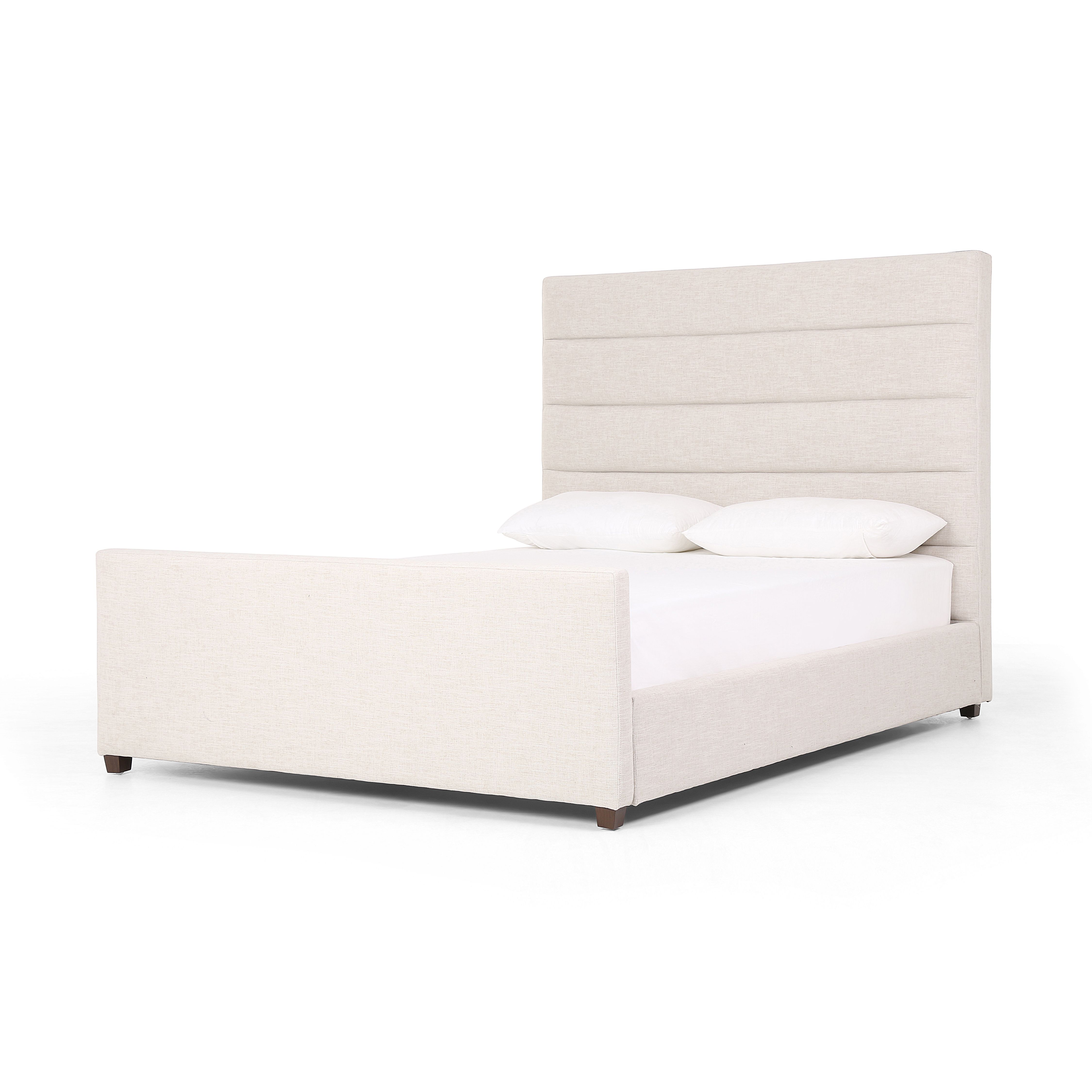 Four Hands Daphne Queen Bed Cambric Ivory Gracious Style