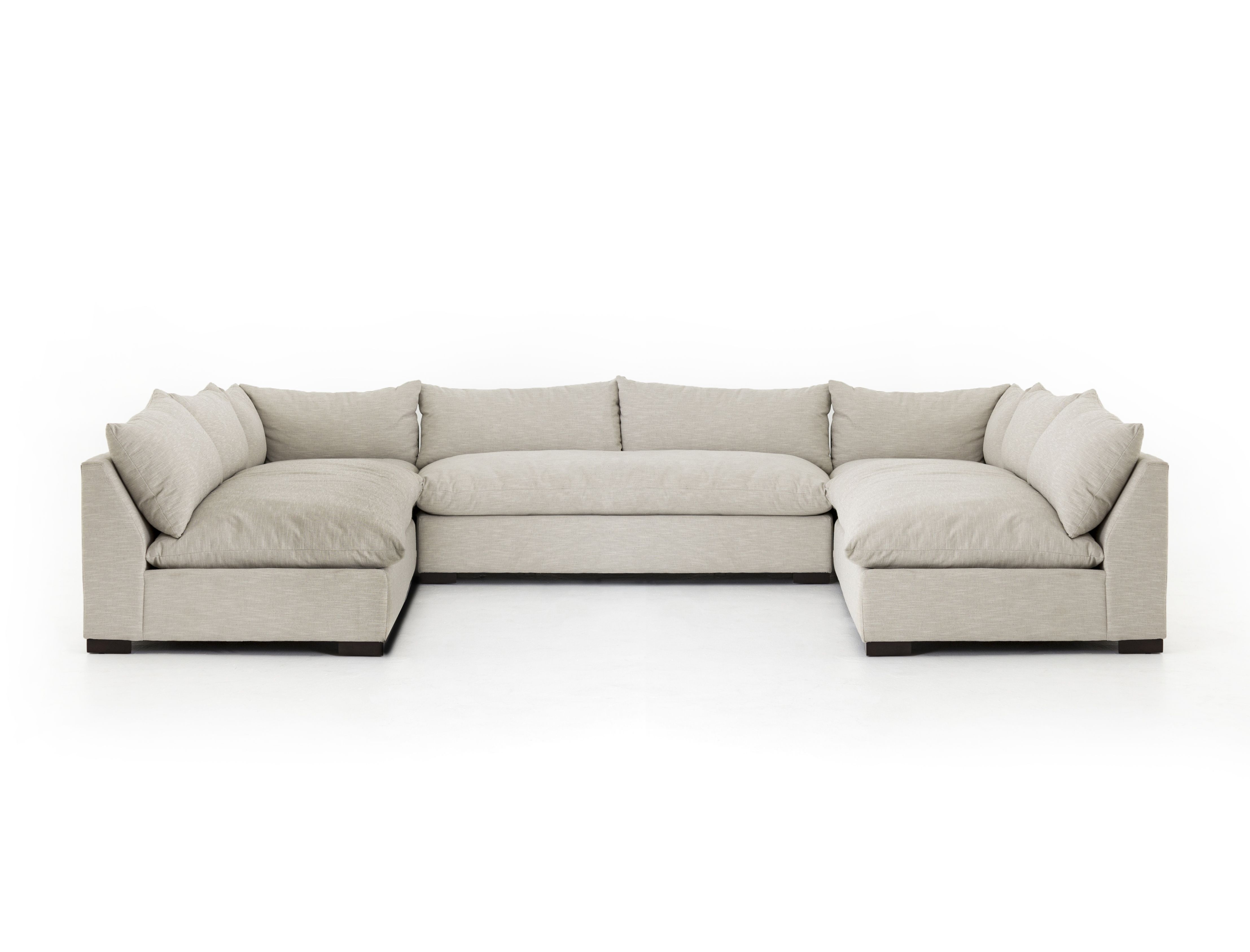 Four Hands Grant 5 Pc Sectional Ashby Oatmeal | Gracious Style