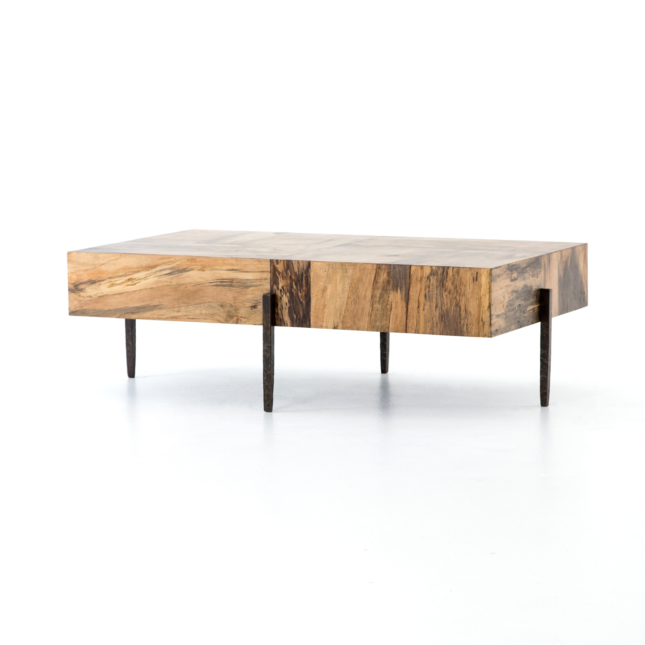 Four Hands Indra Coffee Table Spalted Primavera Gracious Style
