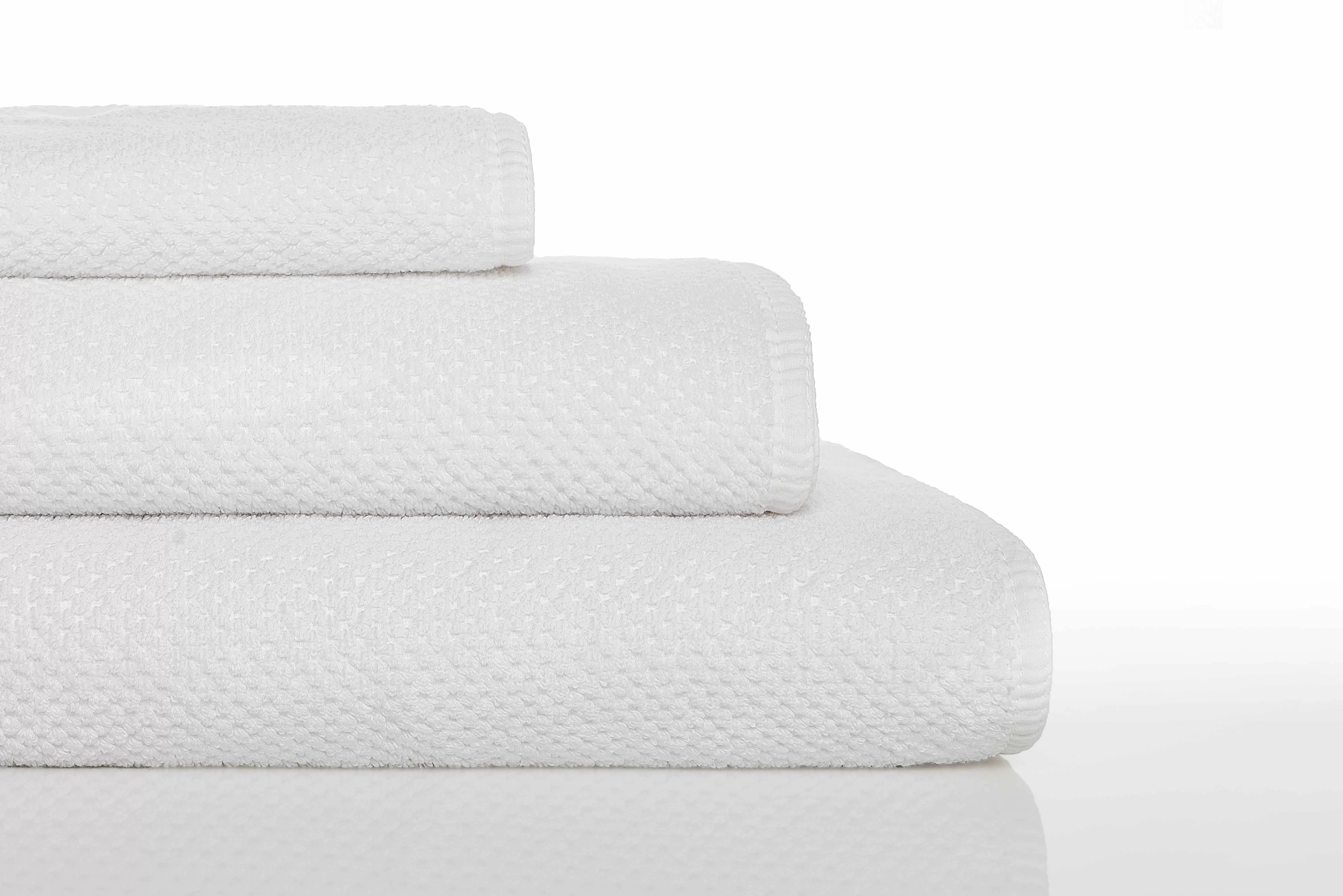 Graccioza Bee Waffle Towels (White)