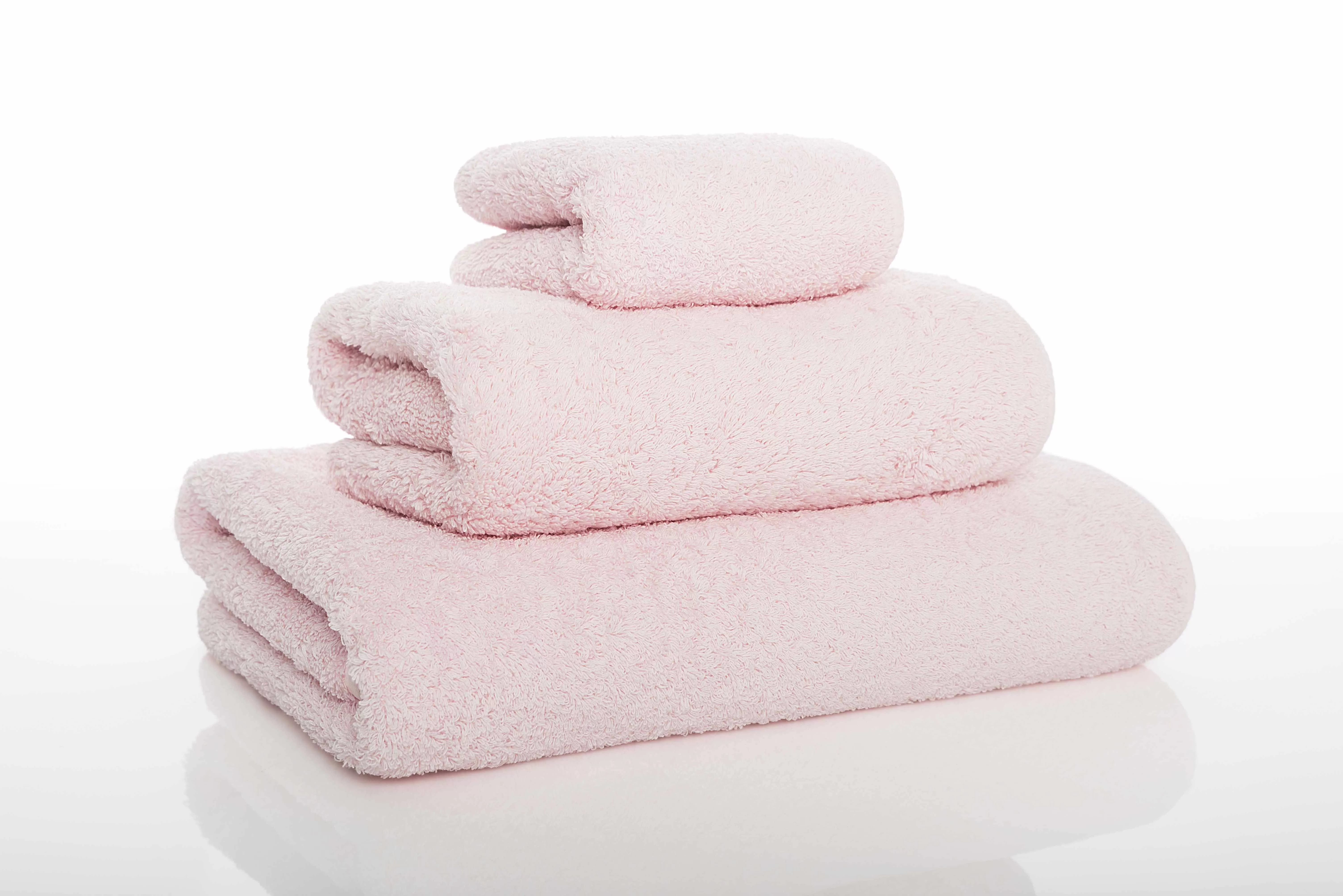 Graccioza Long Double Loop Luxury Bath Towels (Blush)