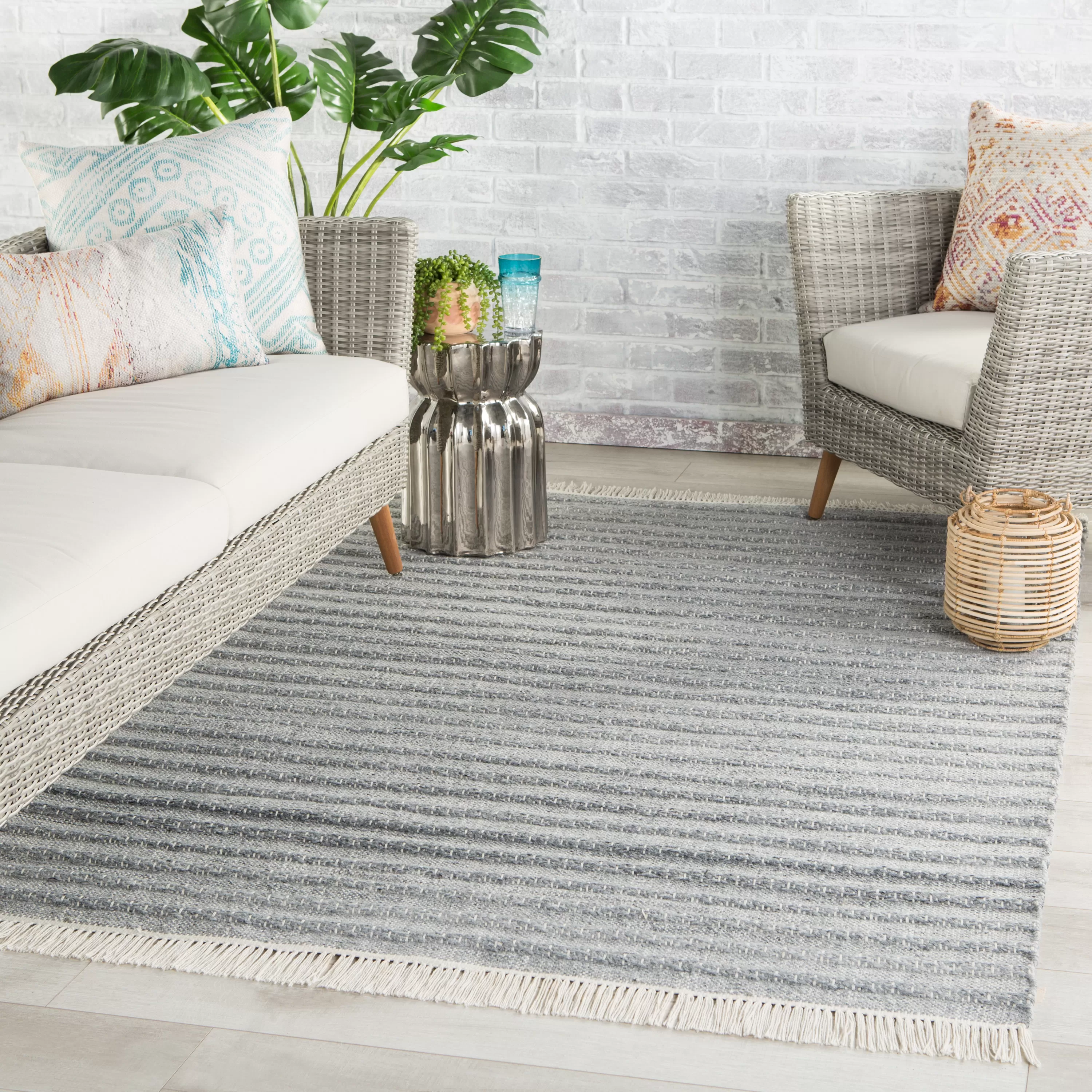 Jaipur Living Cambridge Season CMB02 Gray Area Rug 8'x10