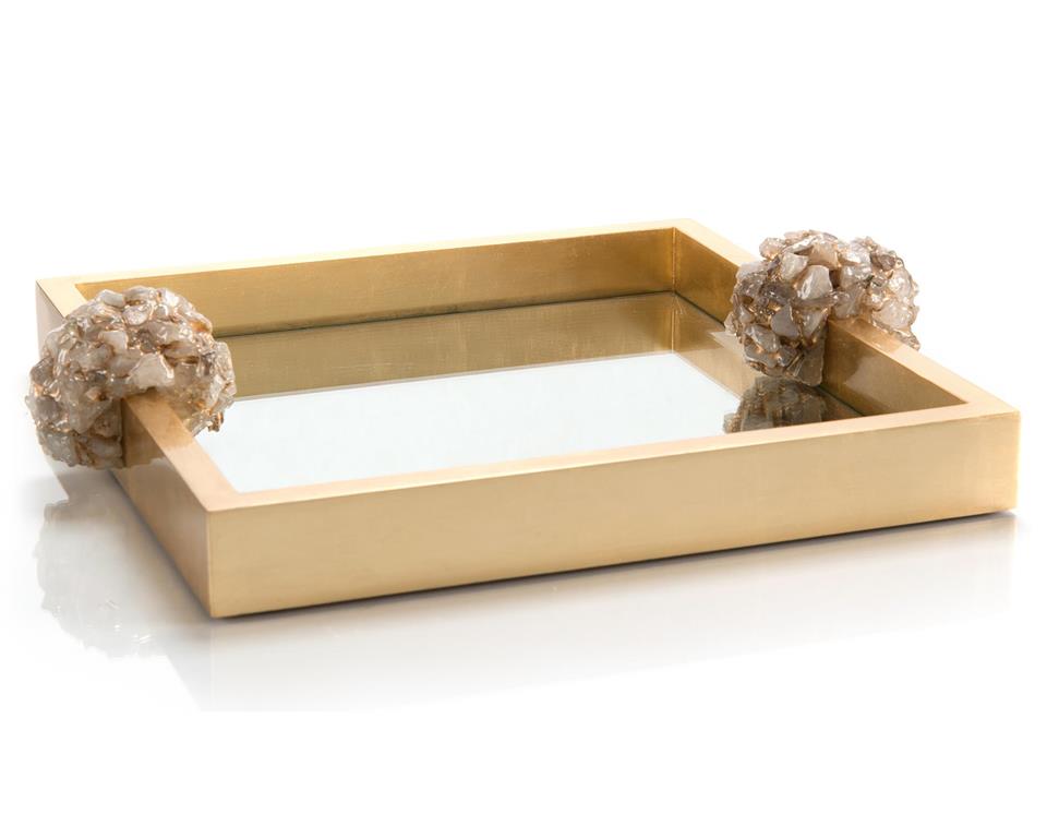 John-Richard Golden Reflections Tray | Gracious Style