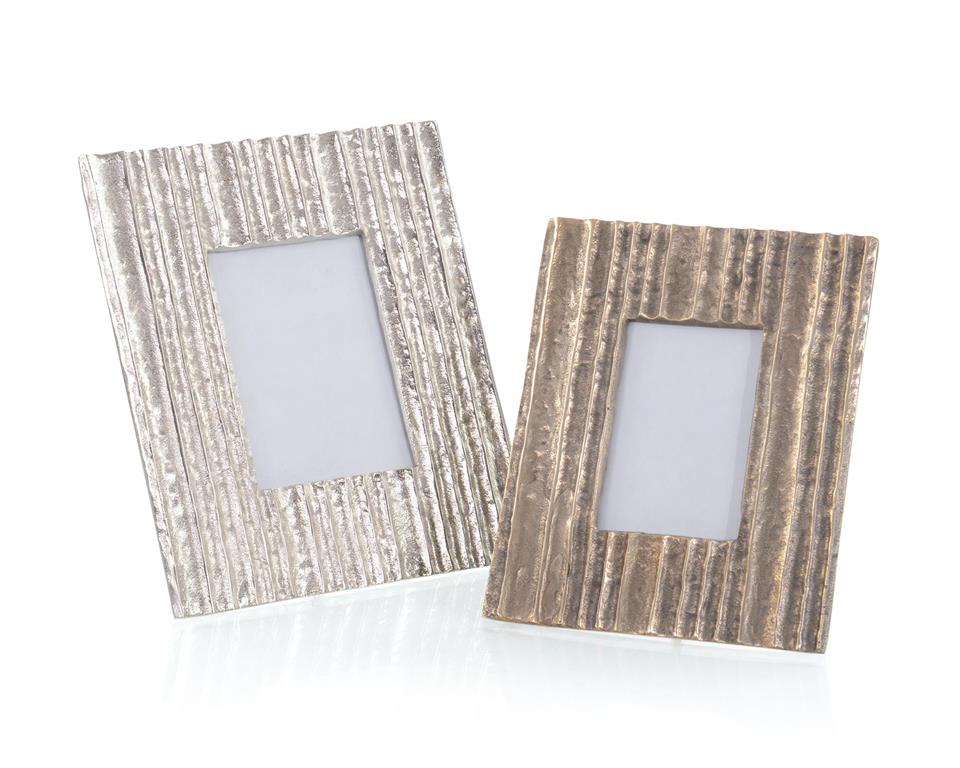 JohnRichard Set of Two Organic Striations Picture Frames Gracious Style