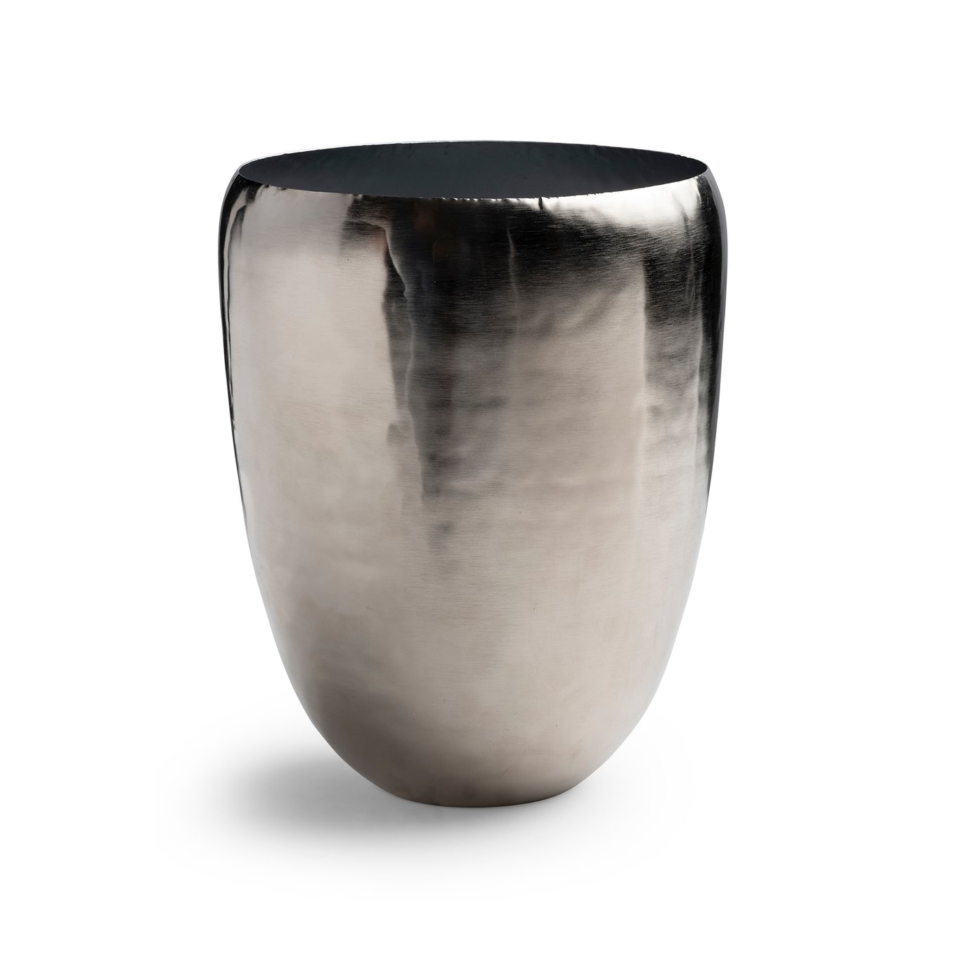 Kassatex Nile Silver Waste Basket Gracious Style