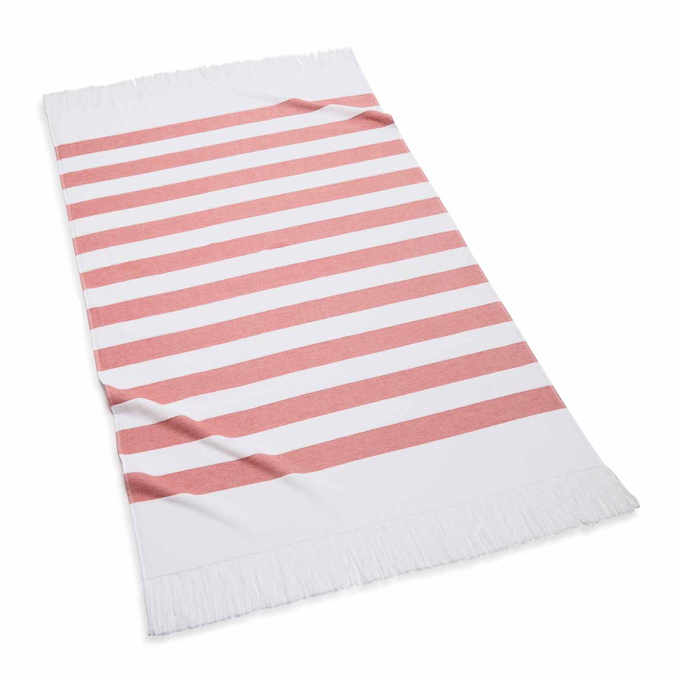 Kassatex Sardinia Beach Towel 40 x 70 in Coral Gracious Style