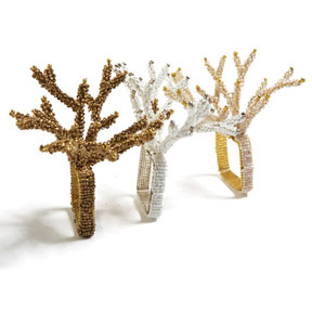 Coral Branch Napkin Rings by Kim Seybert