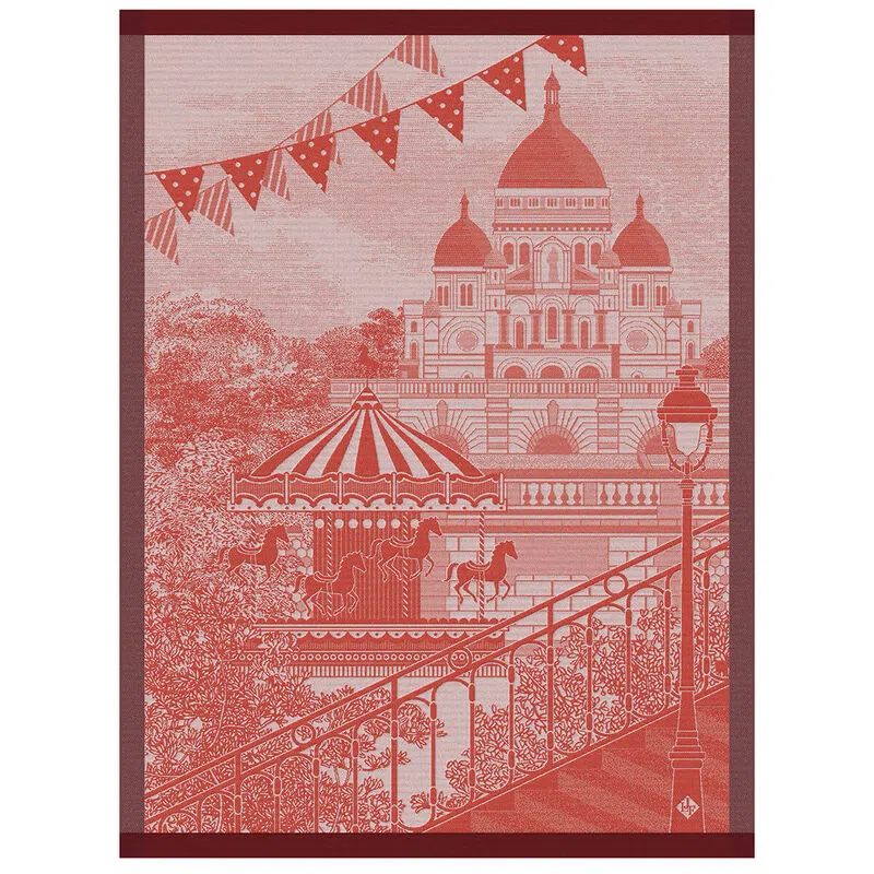 Le Jacquard Francais Planche Animaliere Paon Bengal Tea Towel