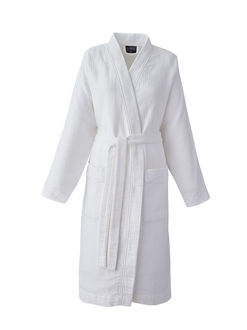 Le Jacquard Francais Formentera White Extra Large Robe | Gracious Style