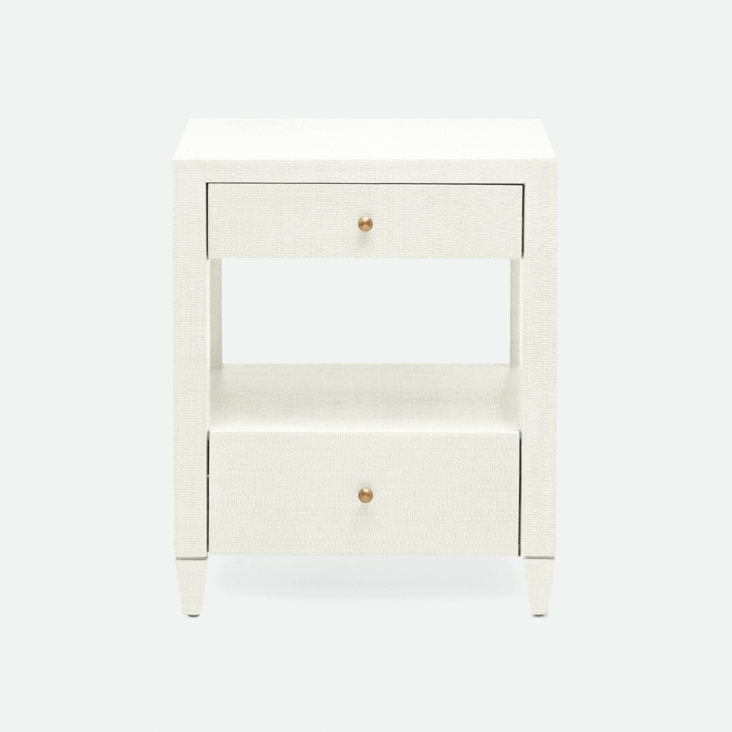 Made Goods Conrad Nightstand Pristine 18 in L x 18 in W x 22 in H Faux