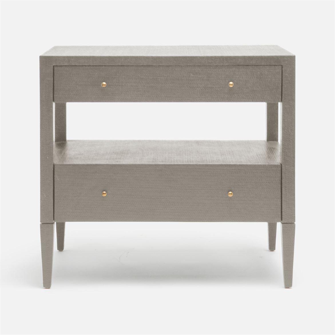 Made Goods Conrad Nightstand 30 in L x 18 in W x 28 in H Seal Faux