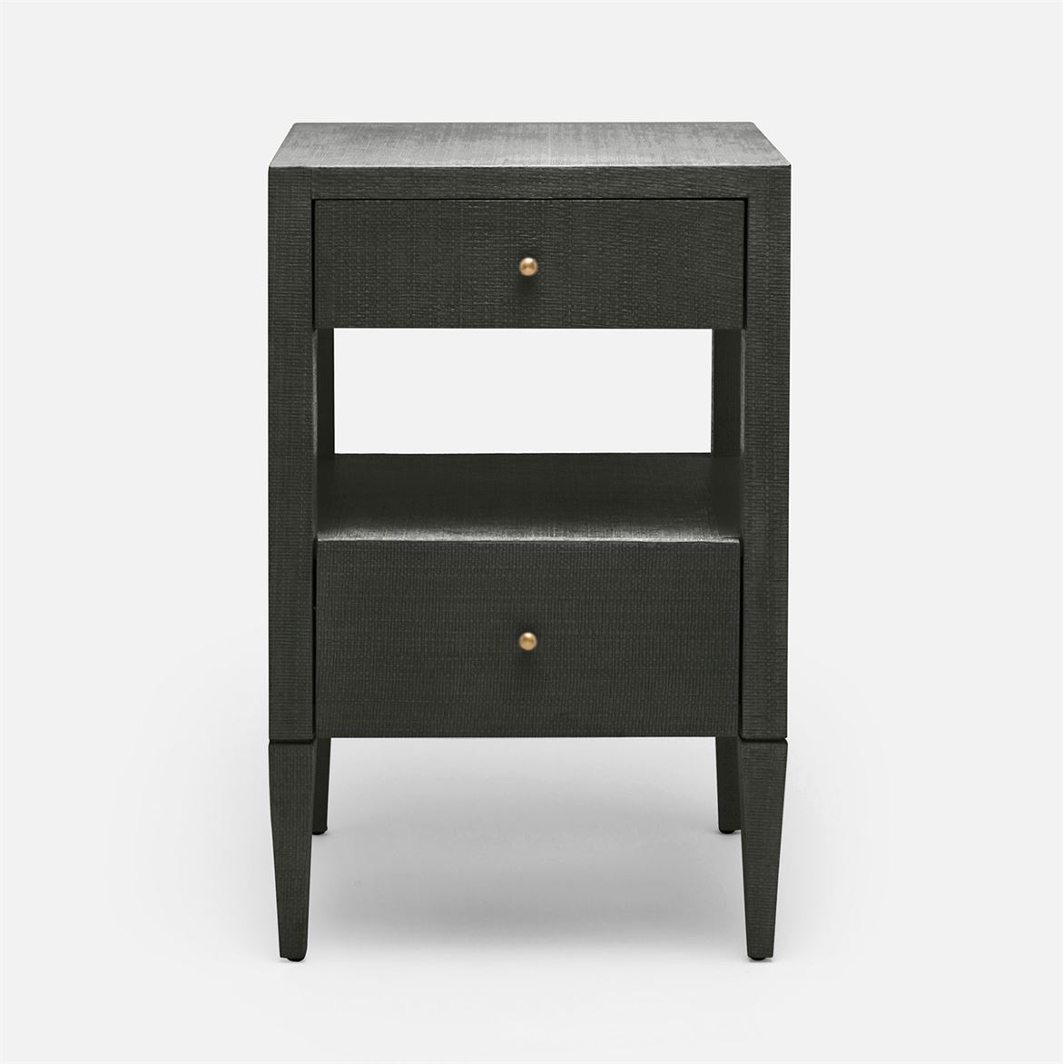 Made Goods Conrad Nightstand Black 18 in L x 18 in W x 28 in H Faux