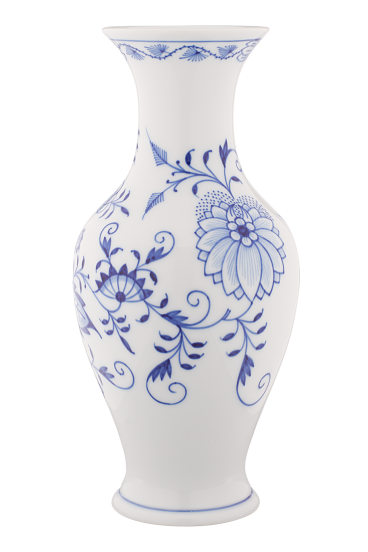 Meissen Blue Onion Vase H 24 cm