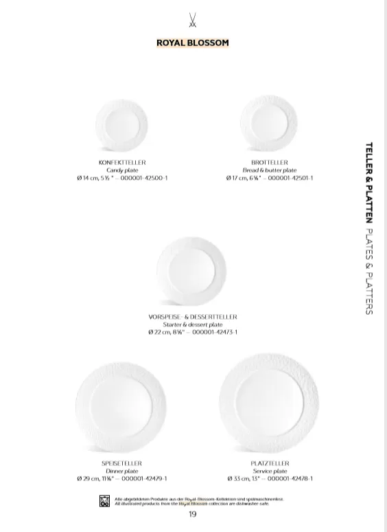 Meissen Royal Blossom Platter | Gracious Style