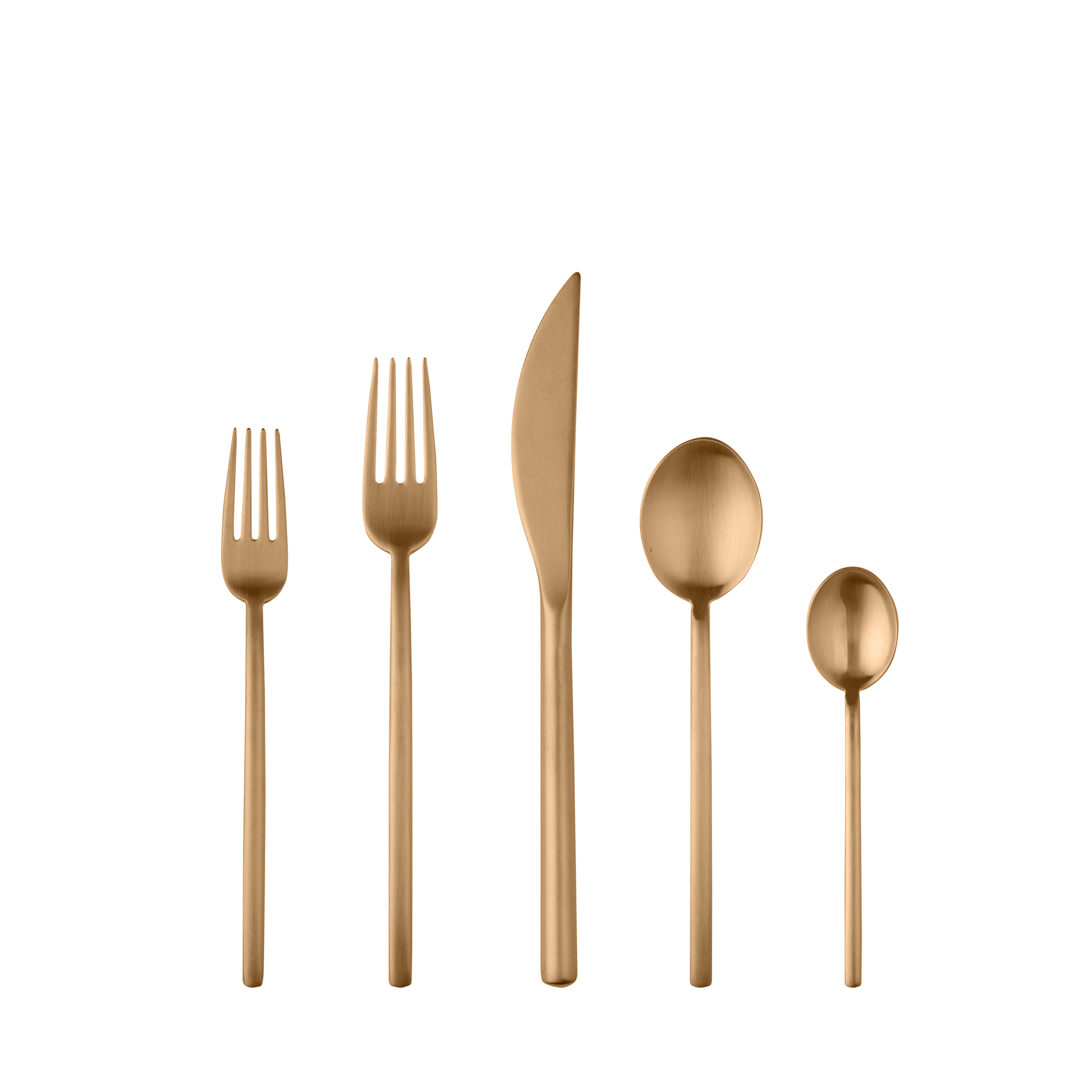 mepra gold flatware