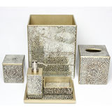 Mosaic Metallic Bath Accessories by Waylande Gregory| Gracious Style