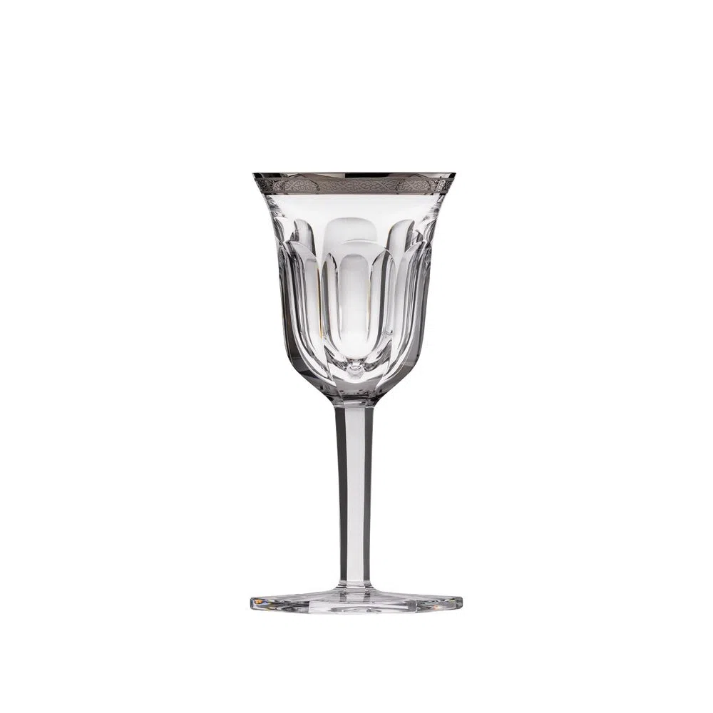 Clear Bohemian crystal champagne flute glass (200 ml) by Moser