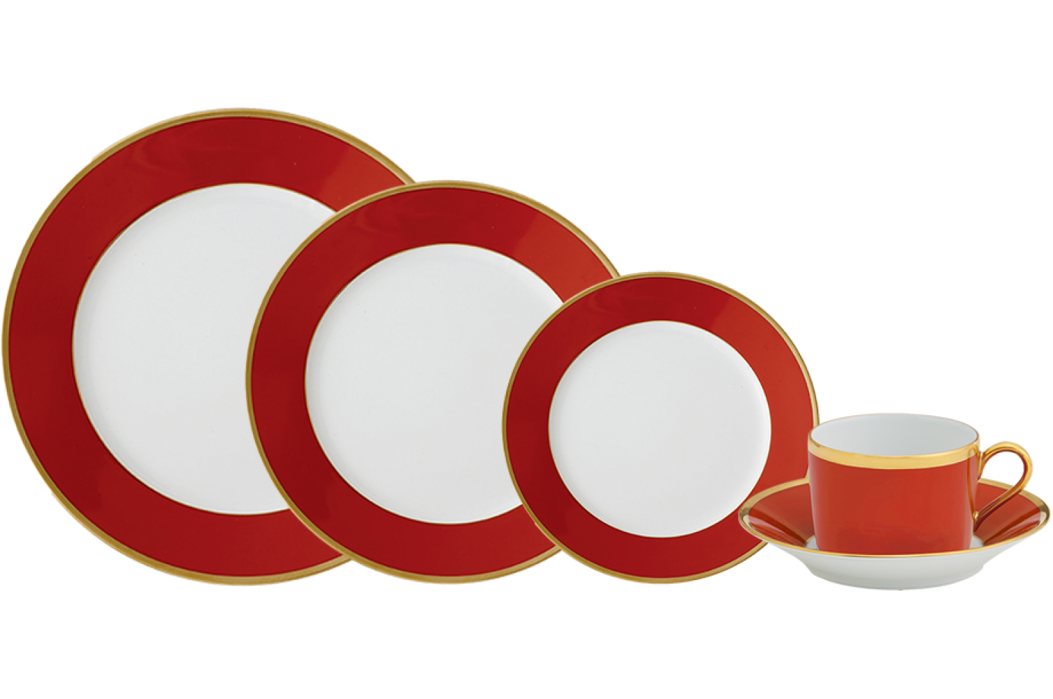 Haviland & Parlon ArcenCiel Terra Cotta Dinnerware Gracious Style