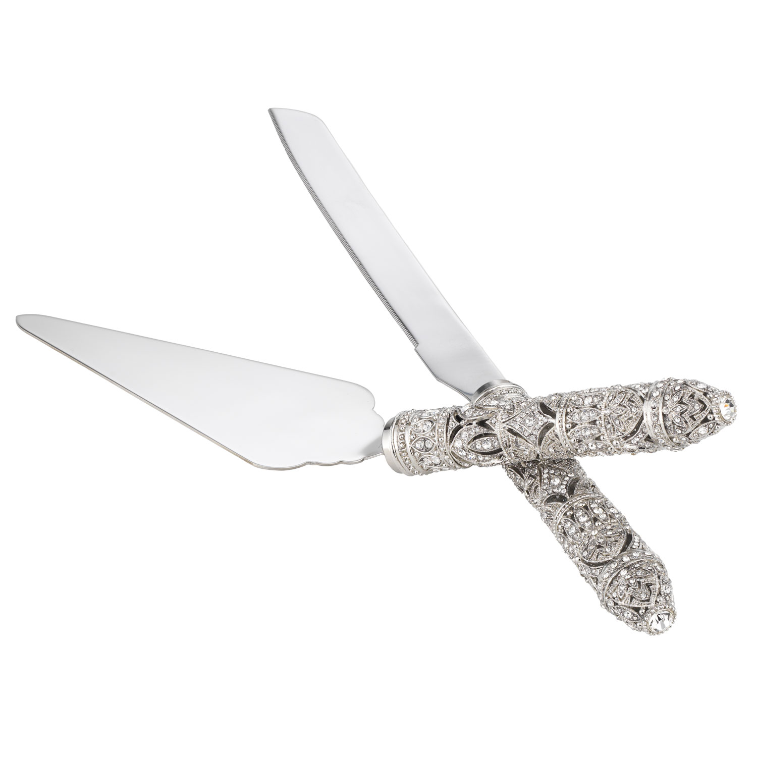 Olivia Riegel Silver Windsor Dessert Serving Set Gracious Style