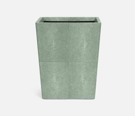 Tenby Faux Shagreen Bathroom Accessories (Sage) – Hudson & Vine