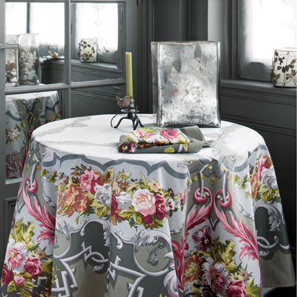 Beauville Arne Gray Table Linens