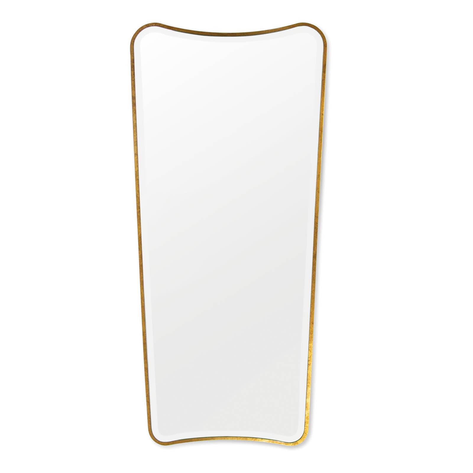 Made Goods Phillipe 43 x 60 Arch Gold Leaf Wood Mirror