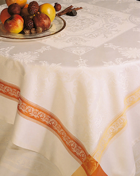 Renaissance Ivoire Table Linens