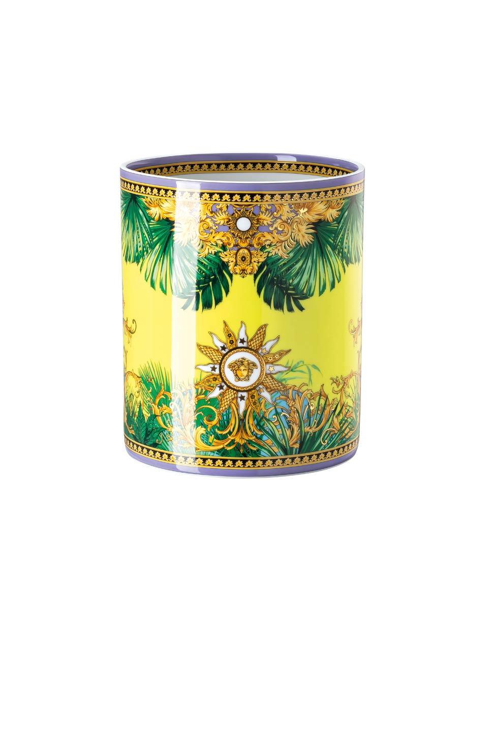 Versace by Rosenthal Jungle Animalier Vase 7 in Gracious Style