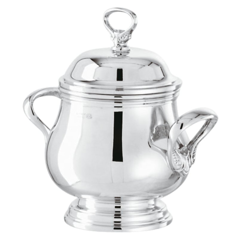 Sugar bowl with lid, Sambonet