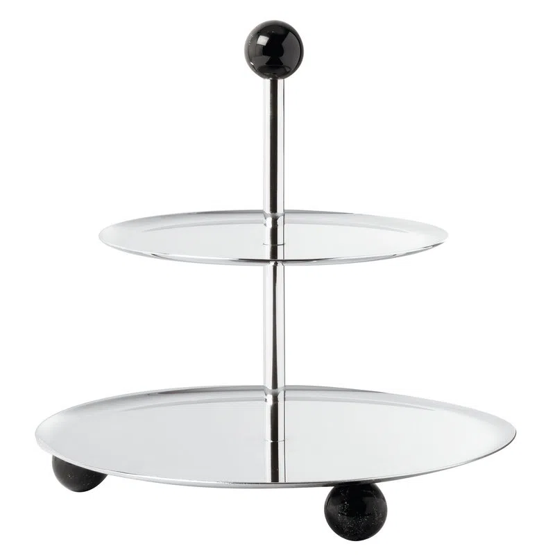 Latitude Silverplated 19 3 Tier Plate Stand by Ercuis