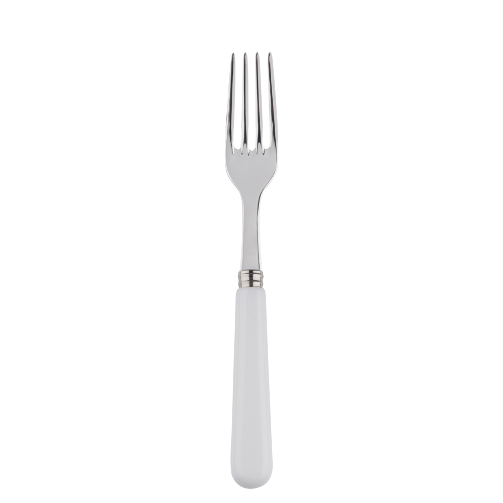 Sabre Basic White Dinner Fork Gracious Style