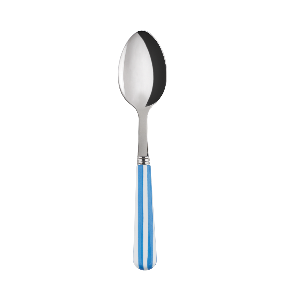 Sabre White Stripe Light Blue Flatware Gracious Style