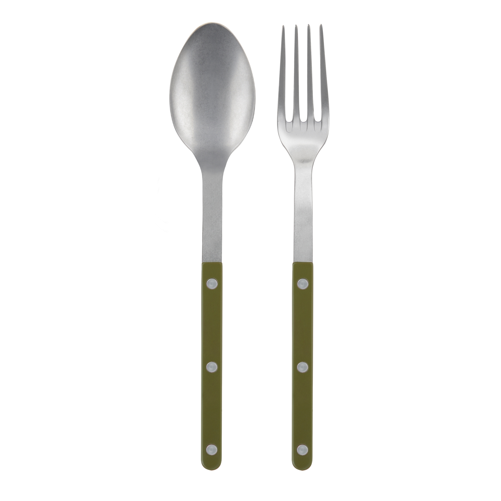 Sabre Bistrot Vintage Green Fern Flatware Gracious Style