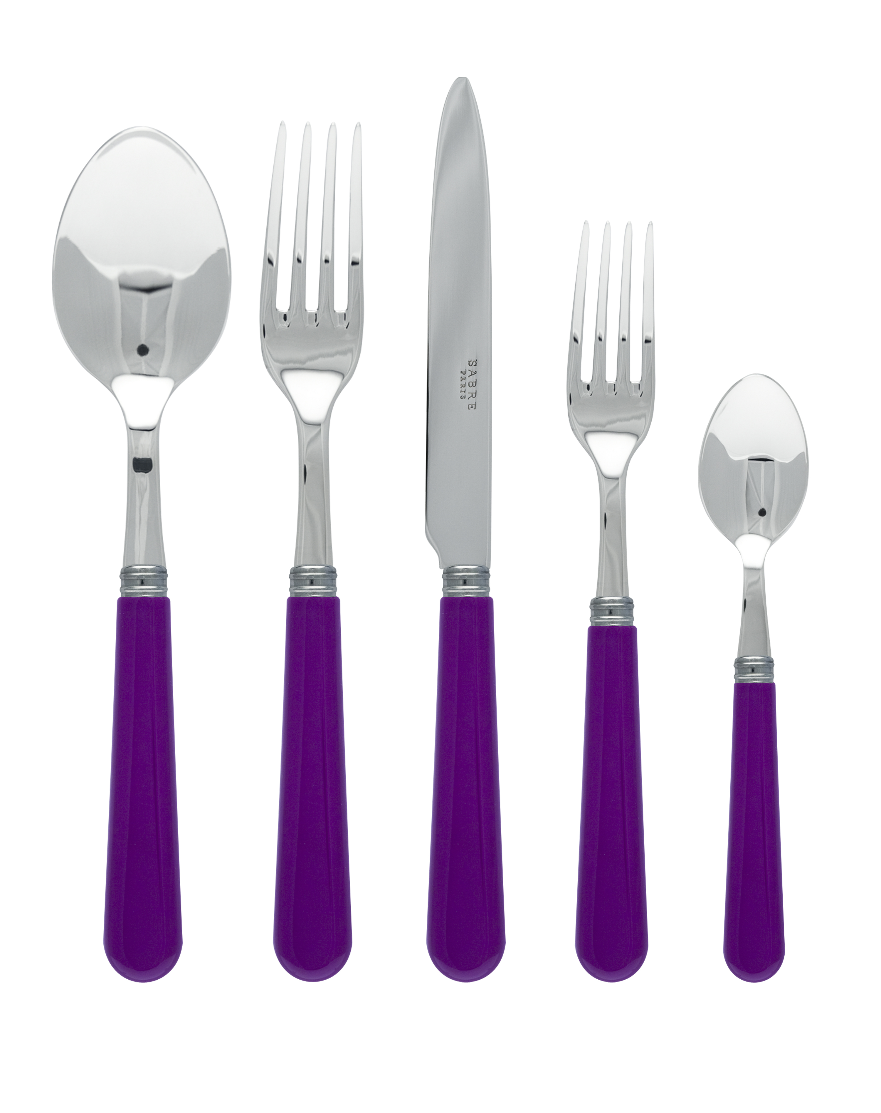 Sabre Basic Purple Flatware Gracious Style