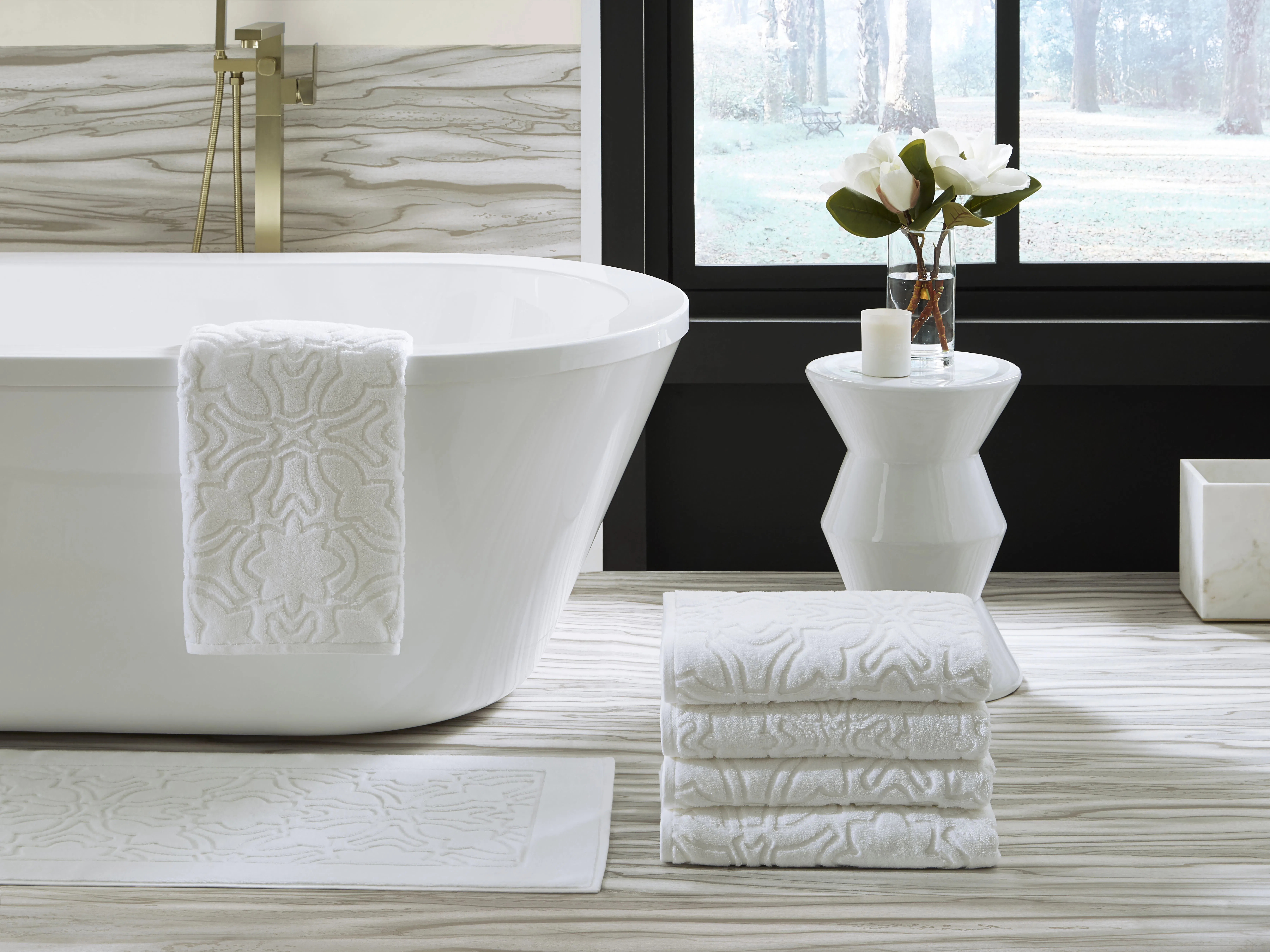 Sarma Tub Mat, Luxury Bath Rugs & Tub Mats