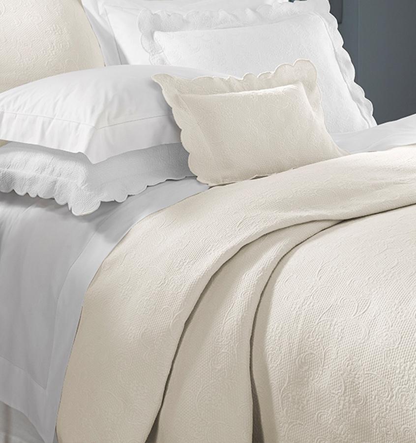 Sferra Alice Quilted Egyptian Cotton Coverlet Gracious Style