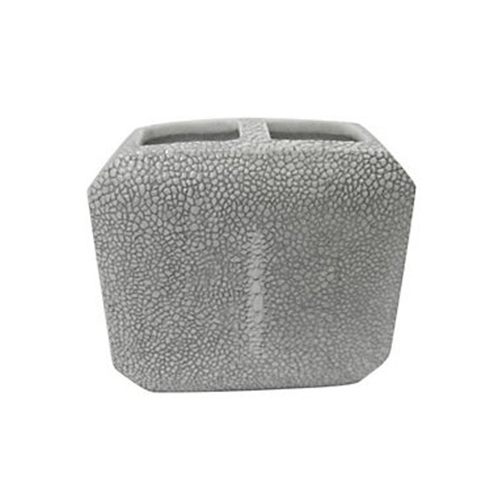 Kassatex Shagreen Grey Resin Bath Accessories Gracious Style