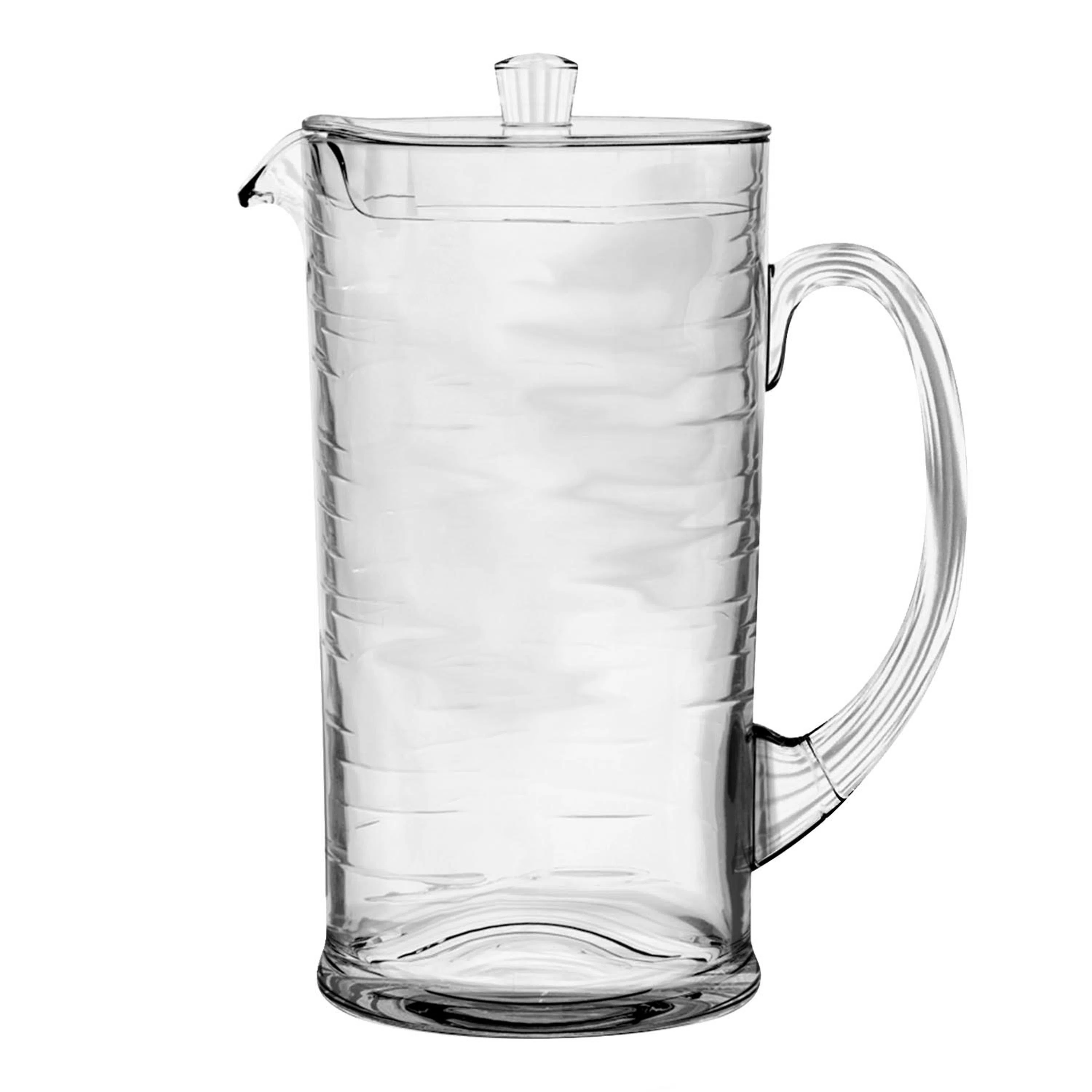 TarHong Montana Acrylic Cocktail Pitcher with Lid Clear 60 oz