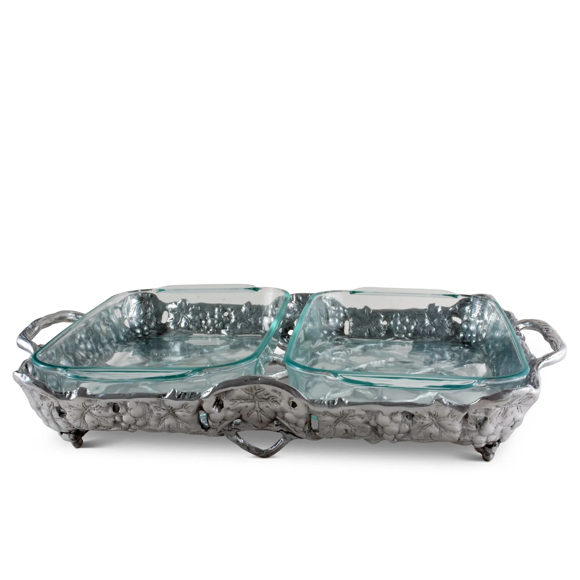 Arthur Court Grape Lid with Pyrex 3 quart Baking Dish - Vagabond