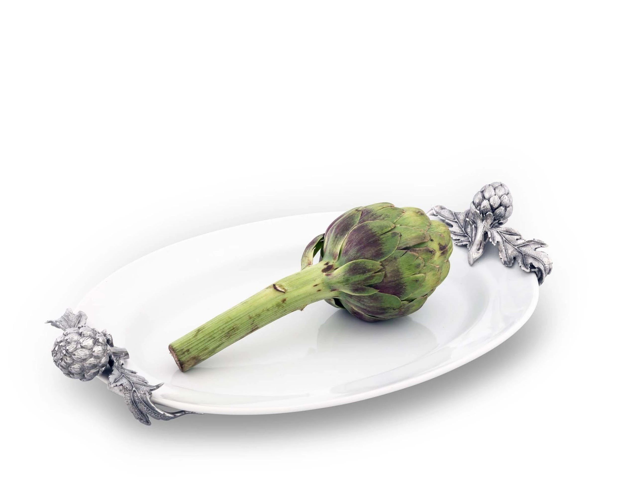 Vagabond House Artichoke Glass Gravy Boat