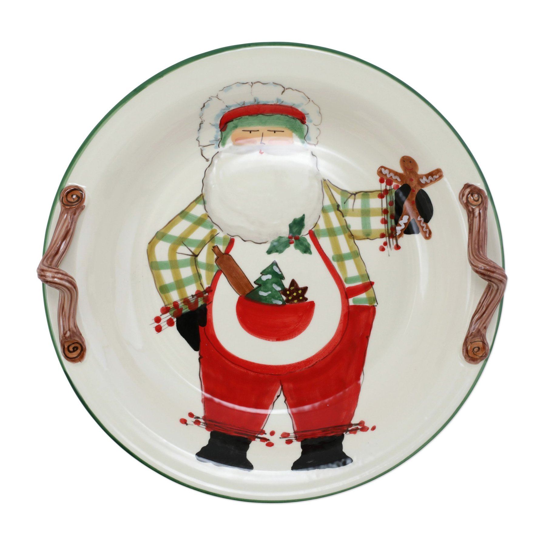 Vietri Old St. Nick Holiday Dinnerware Gracious Style