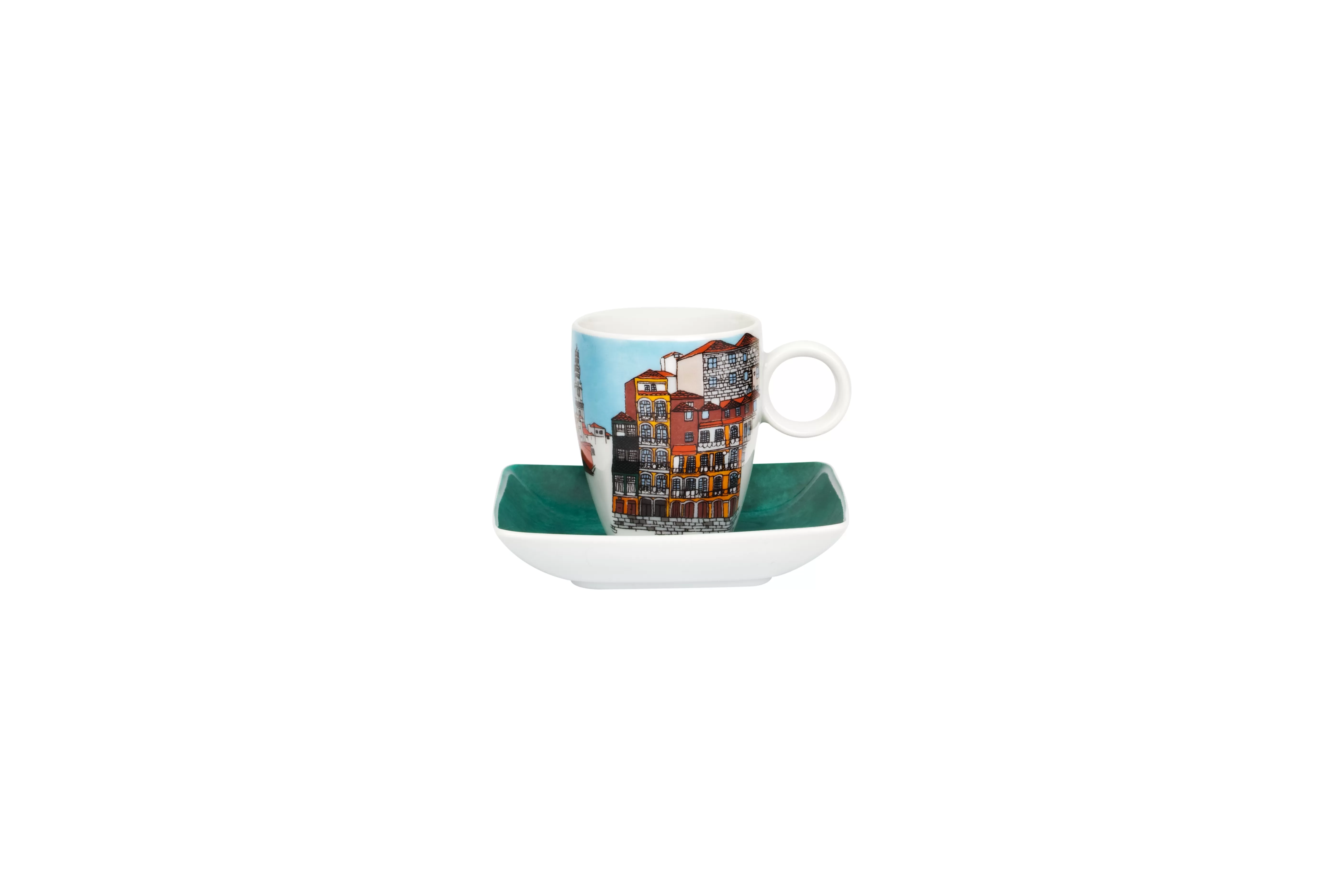 Vista Alegre Alma do Porto Coffee Cup & Sauccer | Gracious Style