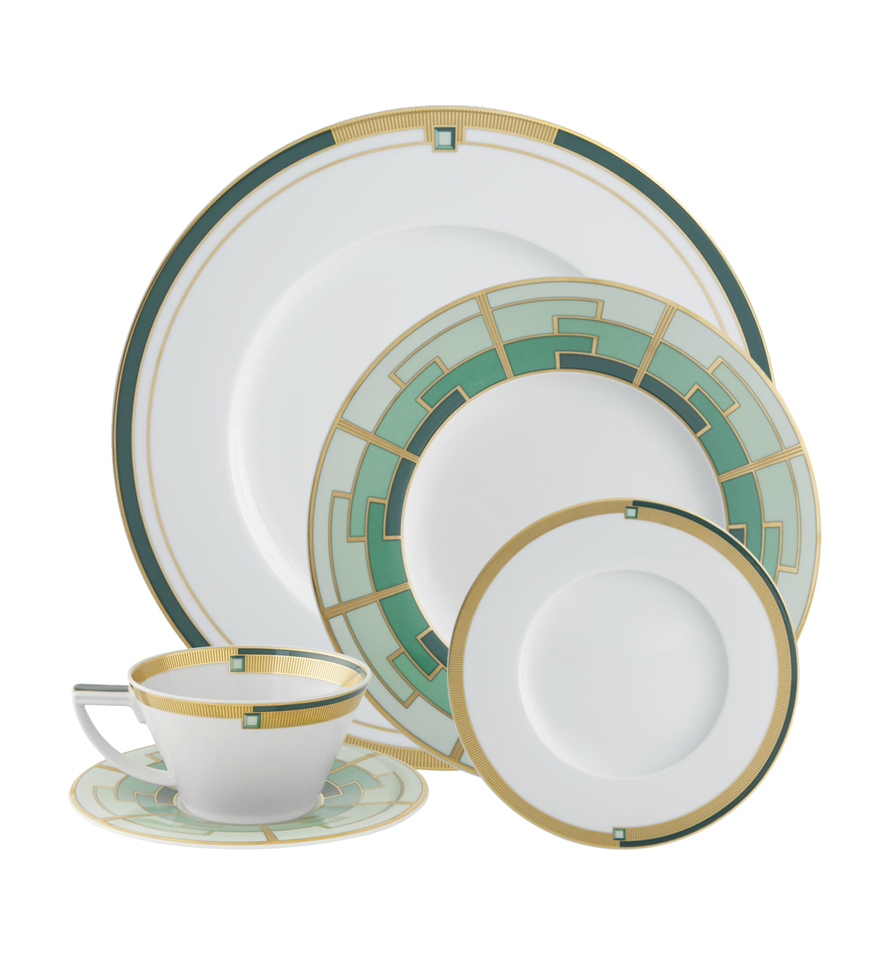 Vista Alegre Emerald Dinnerware Gracious Style